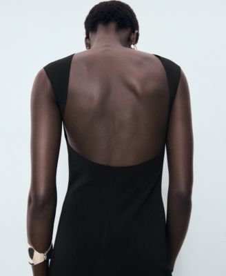 Women's Open Back Dress