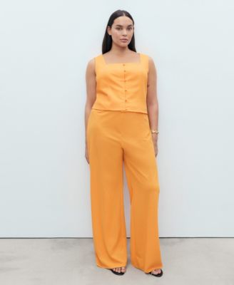 Women's Flowy Straight-Fit Pants