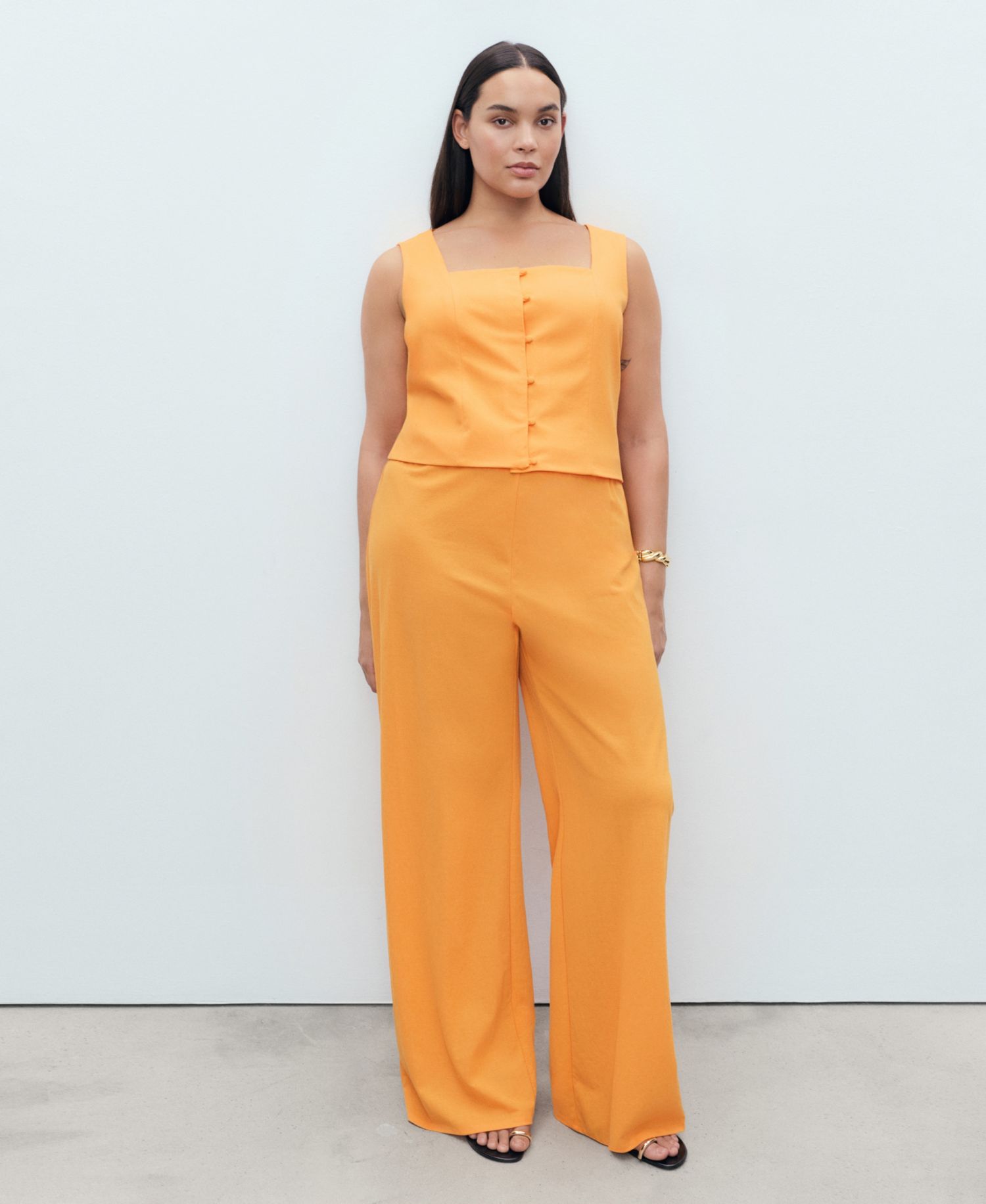 Women's Flowy Straight-Fit Pants