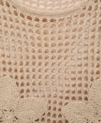 Women's Embroidered Knit Top