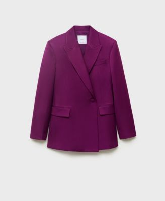 Women's Double-Breasted Suit Jacket