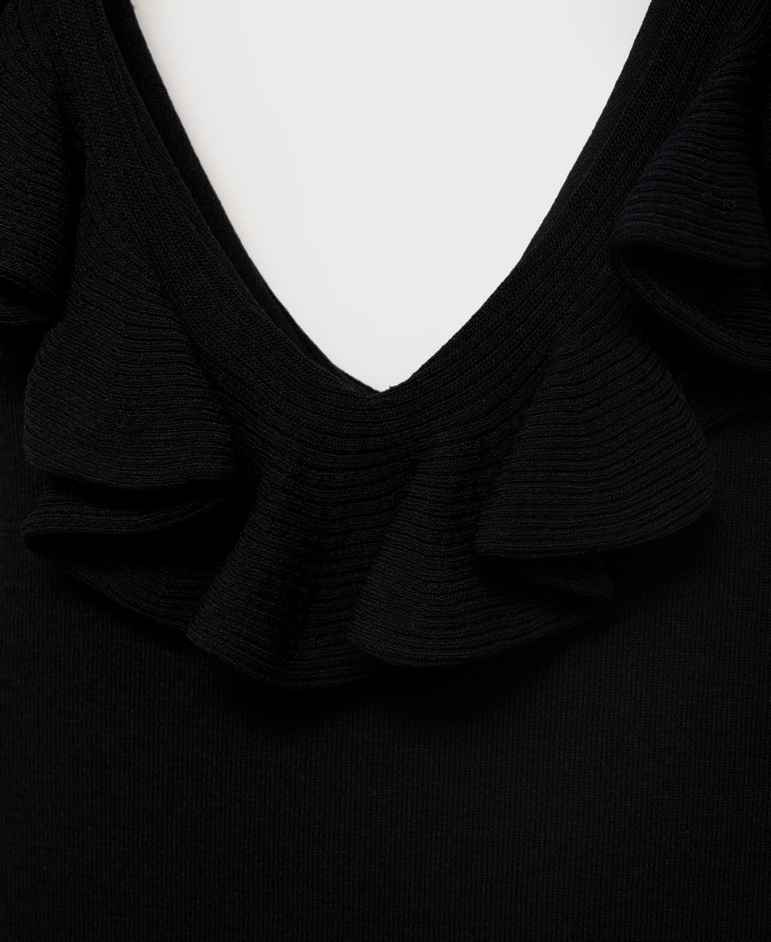Women's Ruffle Knit Top