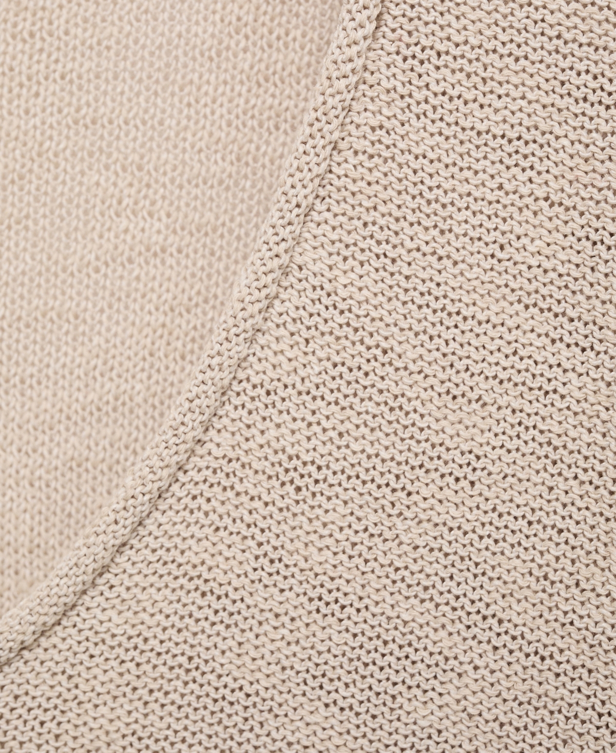 Mango Women's V-neck Knit Sweater In Sand