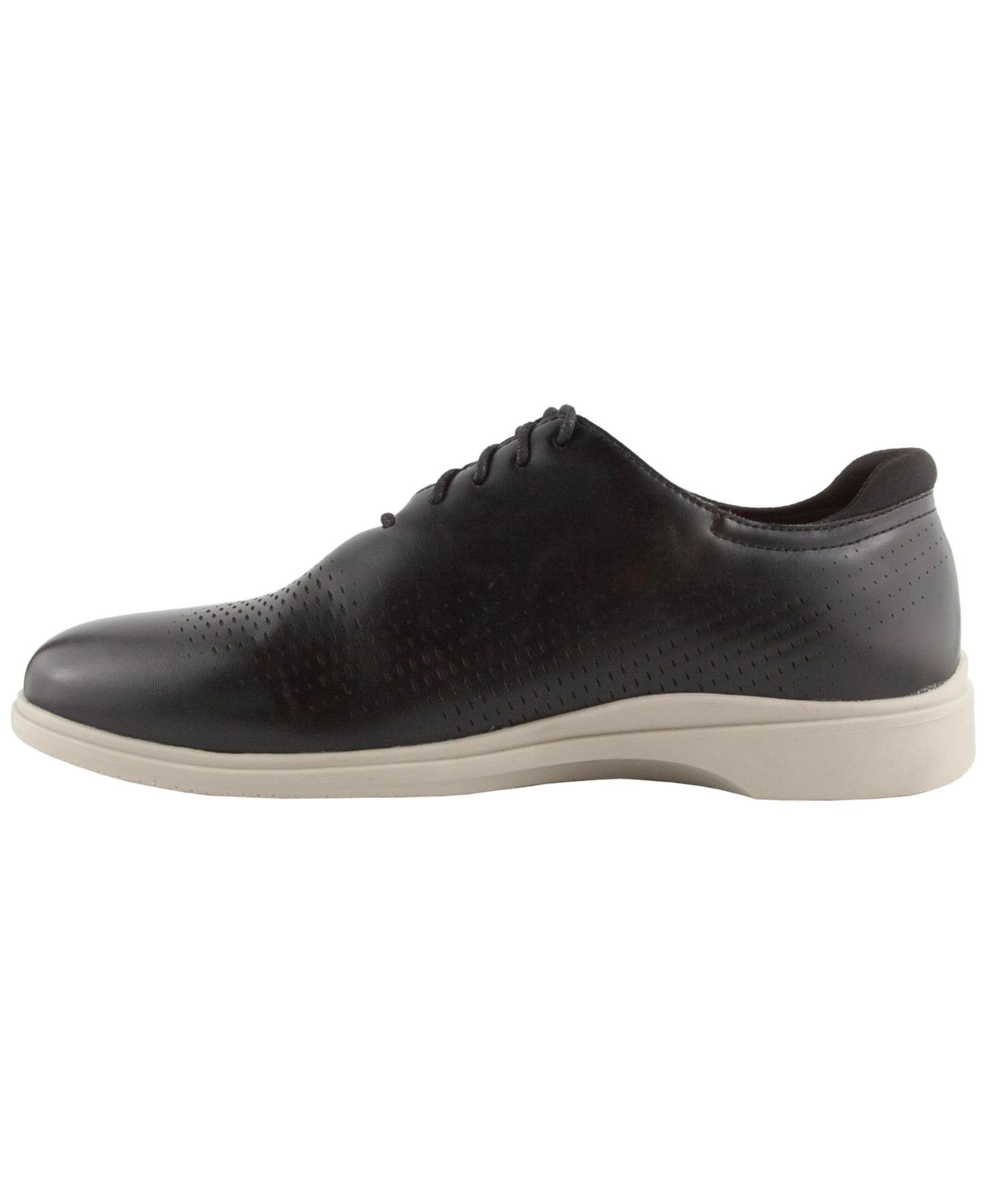 Deer Stags Men's Valencia Comfort Perforated Dress Oxford, цвет: Чёрный — фото 3