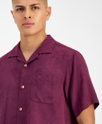 Men's Coastal Short-Sleeve Button-Front Shirt