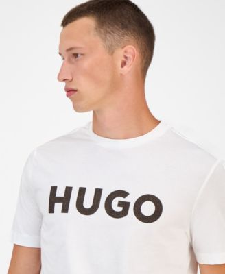Hugo Boss Men's Dulivio Short Sleeve Crewneck Graphic T-Shirt