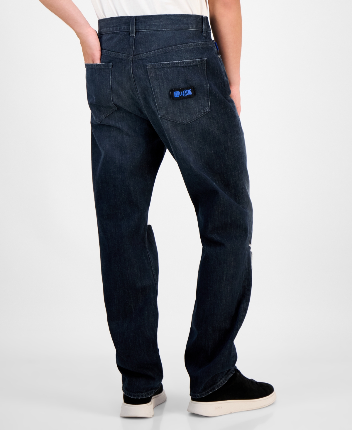 Hugo Boss Hugo By  Men's Nate Cotton Jeans In Blue