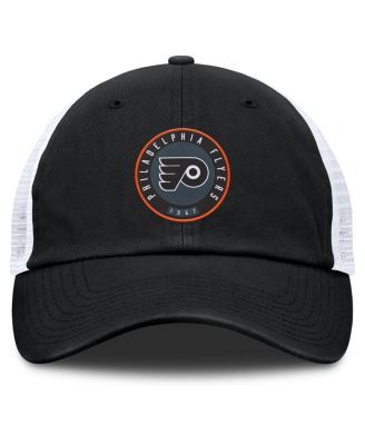 Men's Black/Gray Philadelphia Flyers Averie Trucker Adjustable Hat