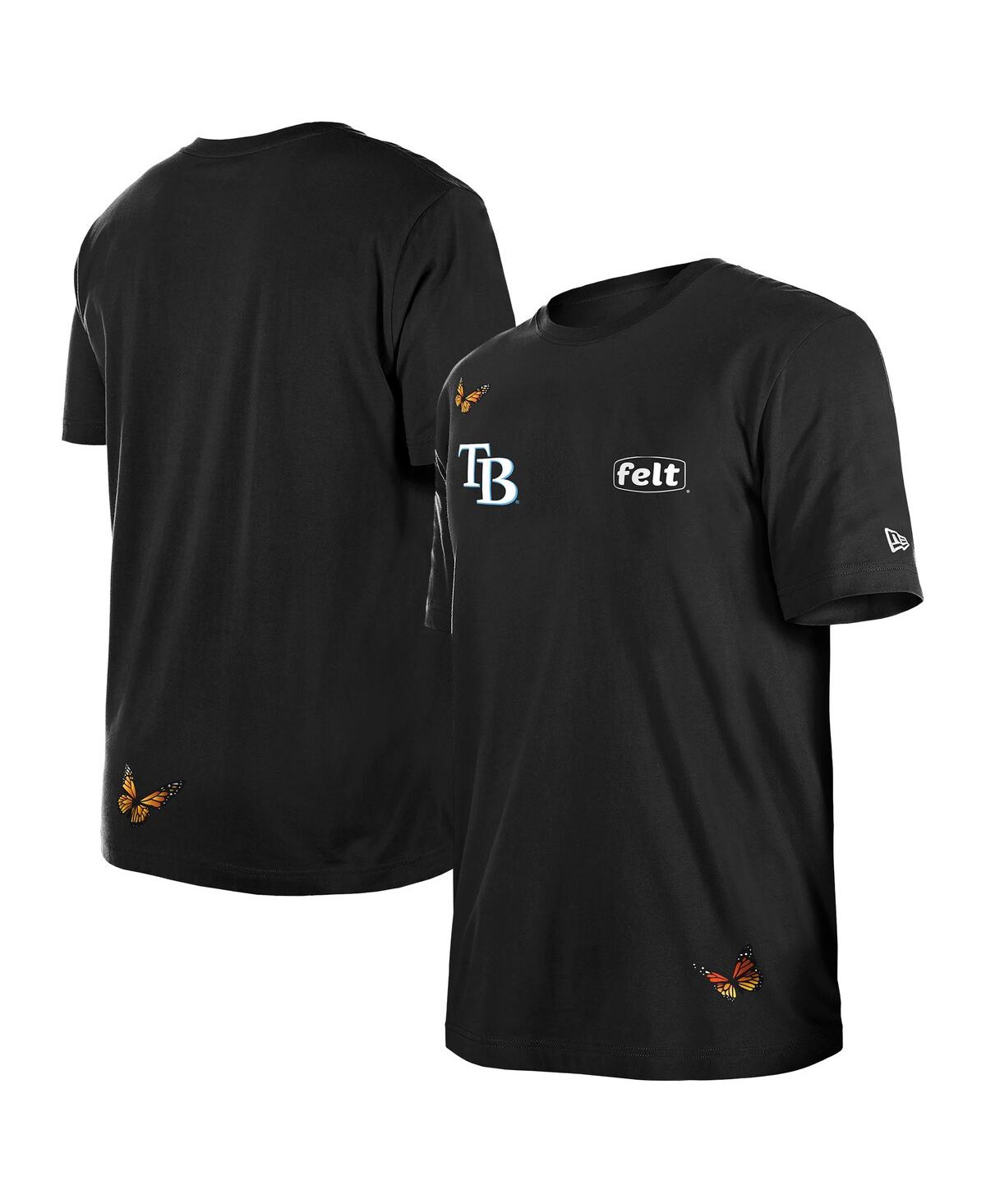x Felt Men's Black Tampa Bay Rays T-Shirt - Black