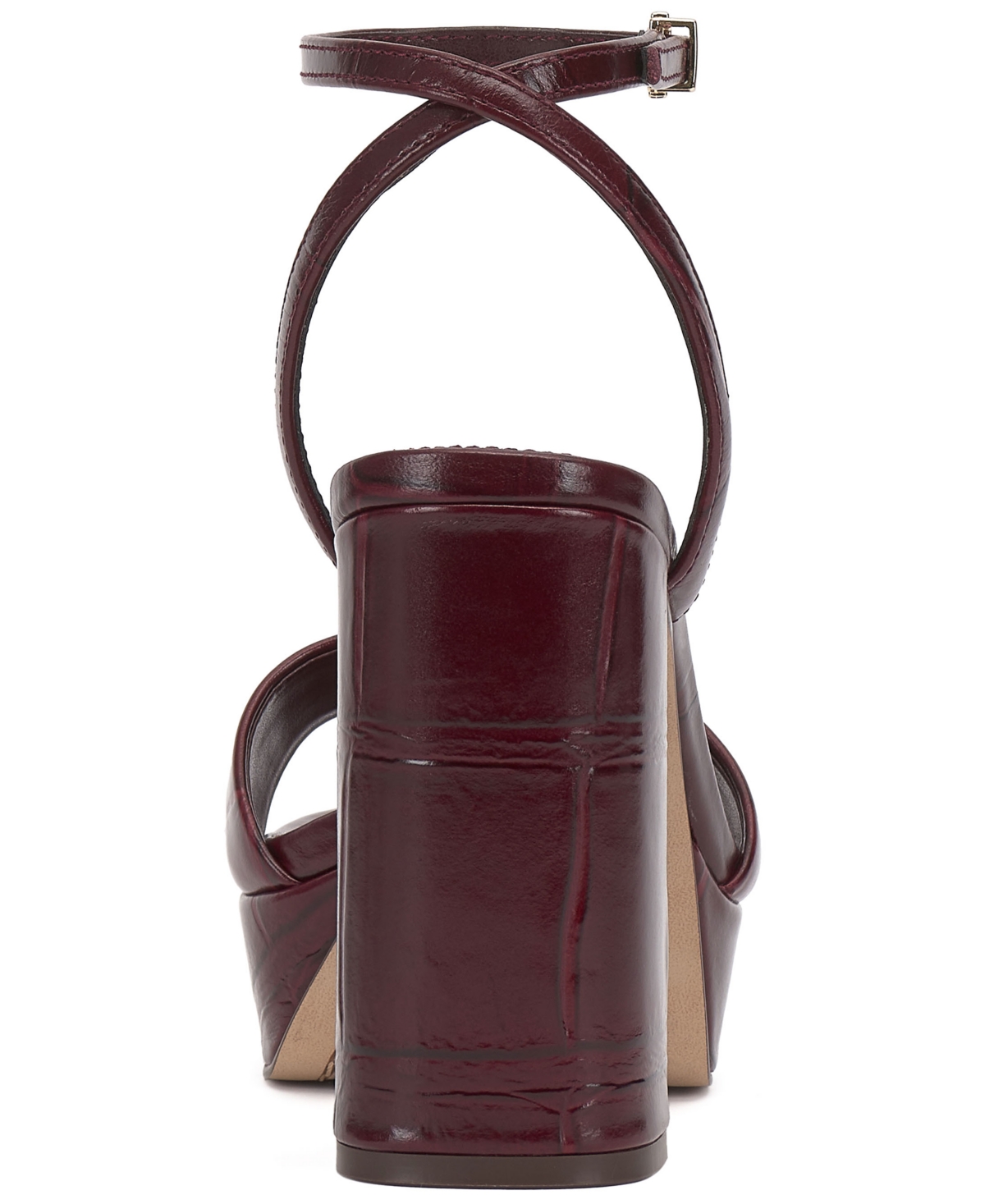 Vince Camuto Women's Pendry Platform Dress Sandals In Burgundy