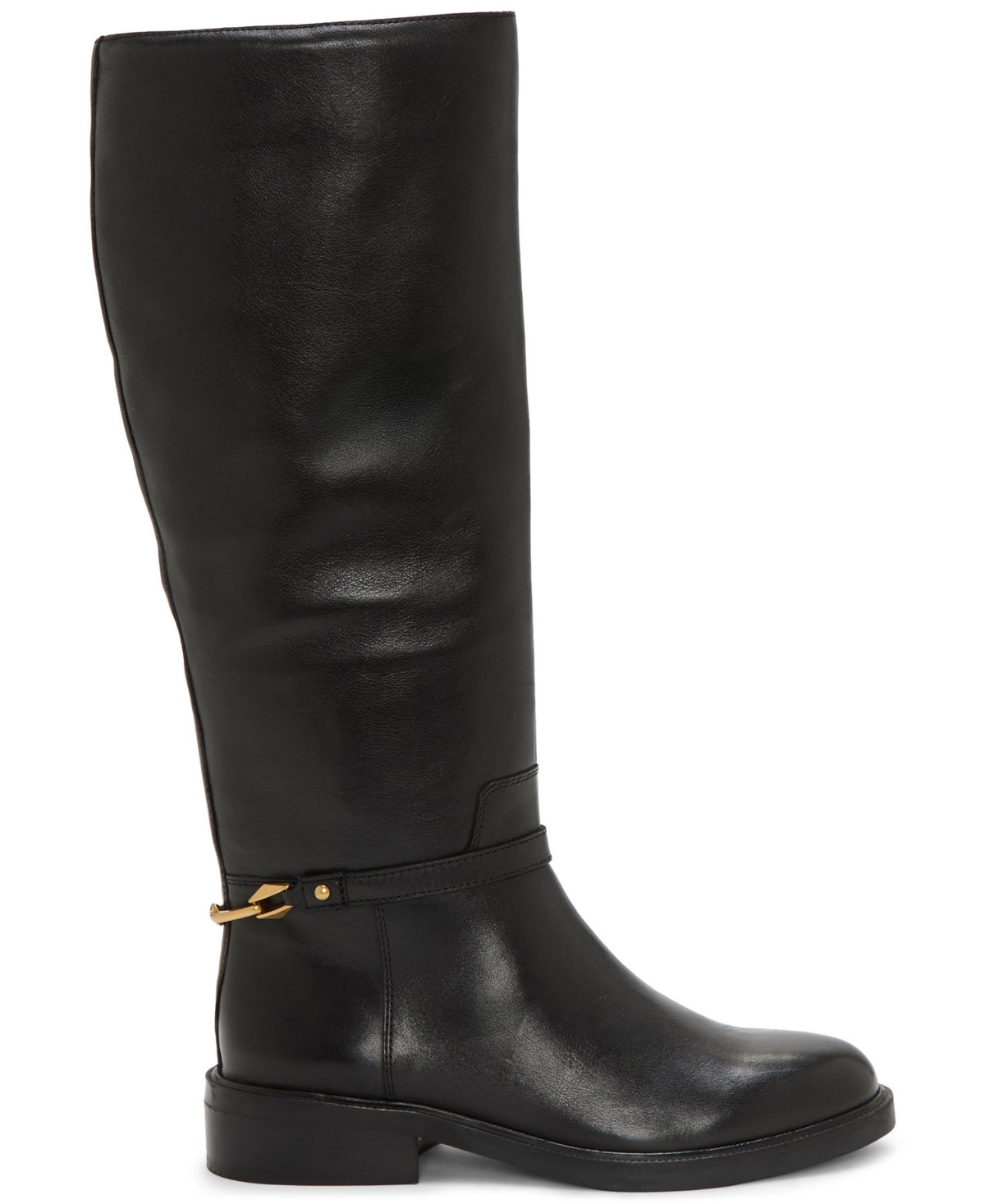 Vince Camuto Womens Adria Riding Boots Regular Wide Calf Extra Wide Calf In Black