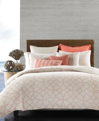 Hotel Collection Textured Lattice Linen Bedding Collection, Created for Macy&#39;s - Bedding ...