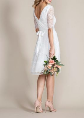 Women's Evie 3/4 Sleeve Knee Length Lace Dress