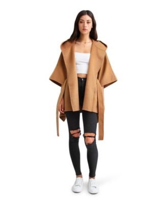 Women's Jackson Landing Wool Blend Cape Coat
