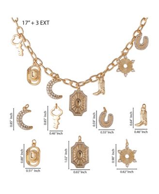 Starburst Charm Necklace