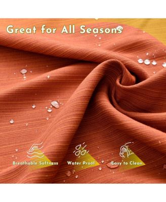 4 Pieces Outdoor Patio Furniture Set,Outside Conversation Set with All-Weather Wicker Sofa,Deep Seating Cushions and Solar Powered Coffee Table