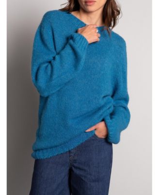 Women's Alpaca Cotton Slouch Sweater