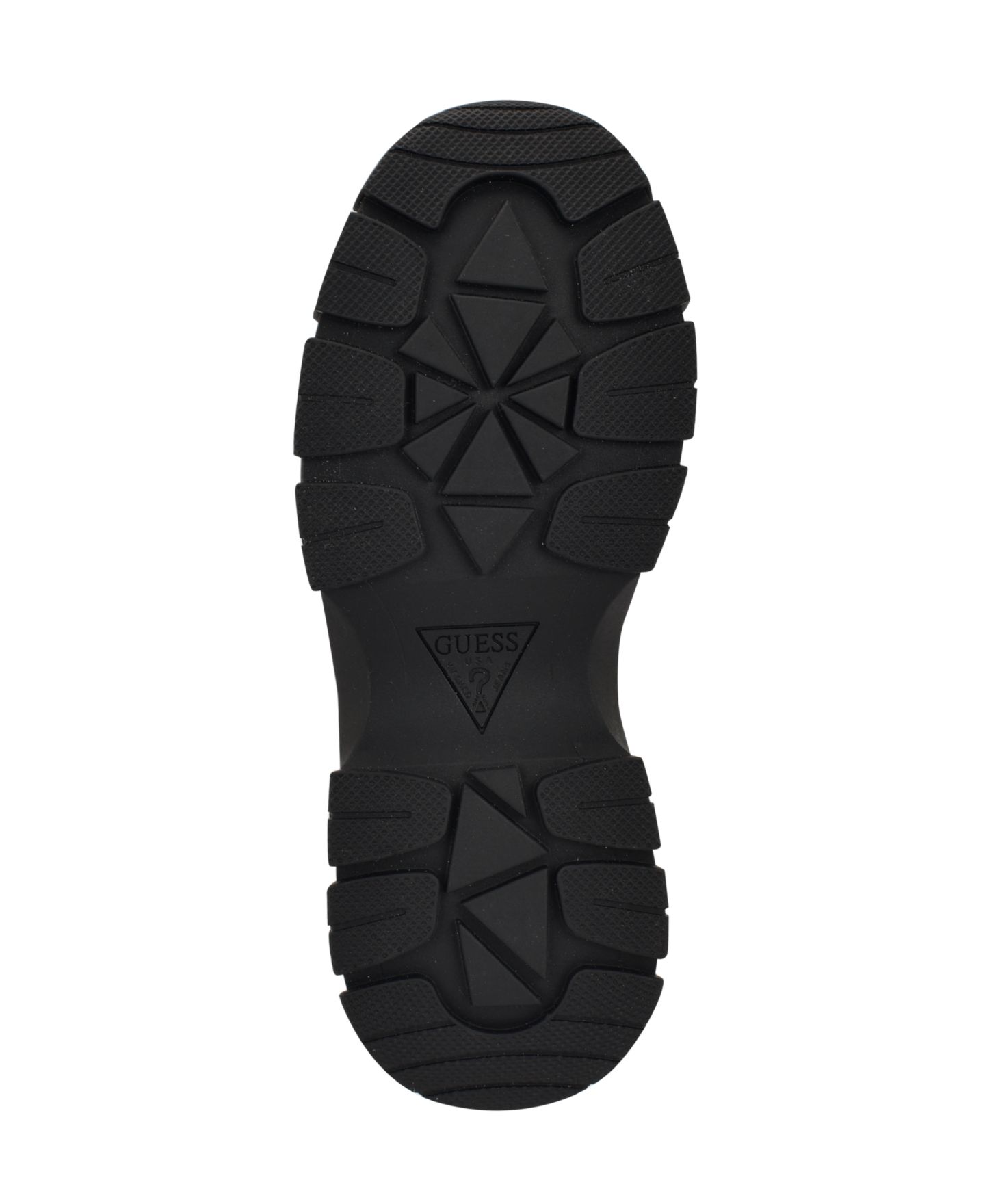Женские кроссовки GUESS Berrett Quattro G Lace-Up Platform Hiker, цвет: Чёрный — фото 6