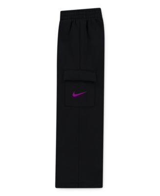 Girls' 2T-6X Essentials Crewneck and Cargo Pants, 2-Piece Set