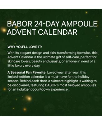 24-Pc. Advent Calendar Ampoule Set