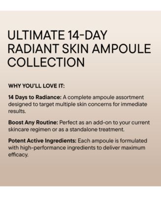14-Pc. Ultimate Radiant Skin Ampoule Set
