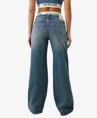 Women's Bobbi Elastic Brief Baggy Jeans