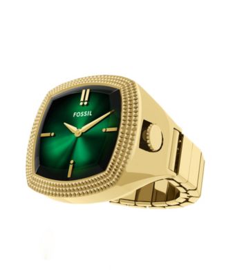 Fossil Unisex Nick Jonas x Machine Luxe Vignette Gold-Tone