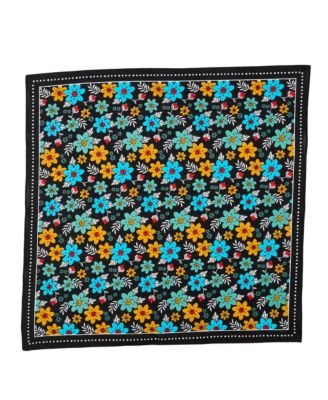 Floral Pattern 22" x 22" 6-Pack Bandana Set