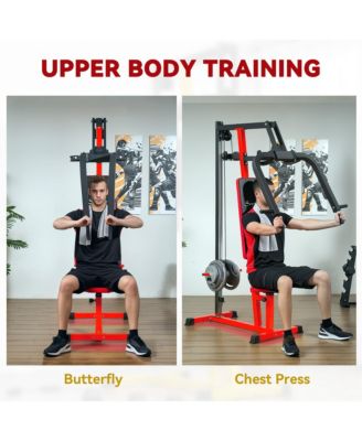 Chest Fly and Press Machine for Upper Body Training,