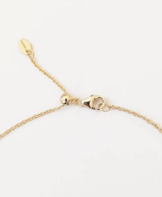 Butterfly Necklace with Black Onyx in 14k Gold Plated Sterling Silver