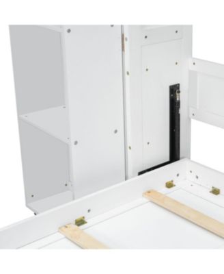 Murphy Bed Wall Bed with Storage Doors