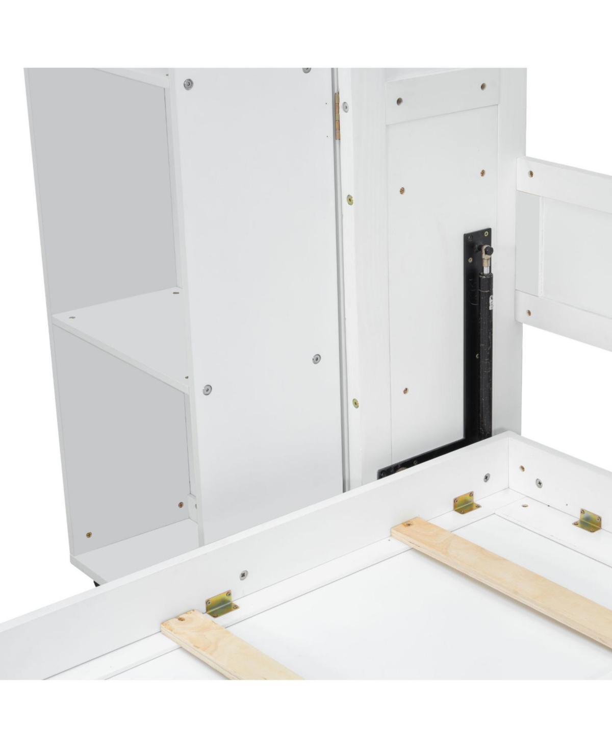 Streamdale Furniture Murphy Bed Wall Bed with Storage Doors