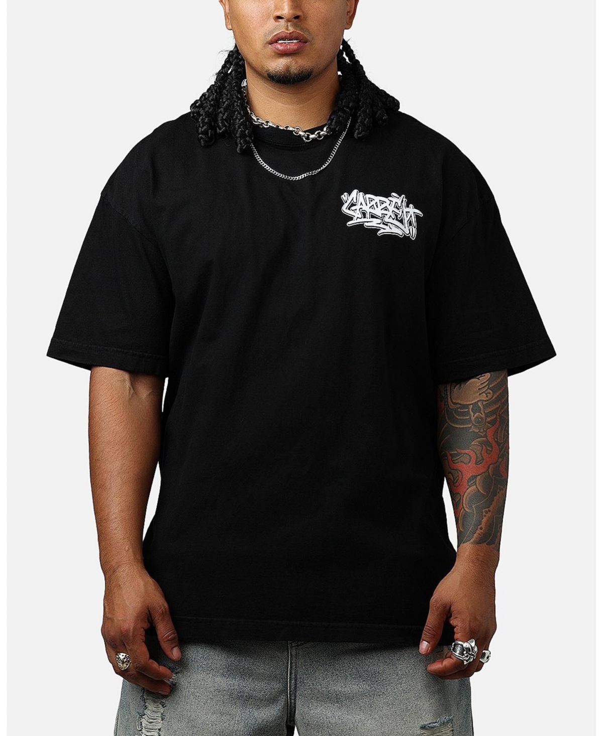 Men's Tagged T-Shirt - Black