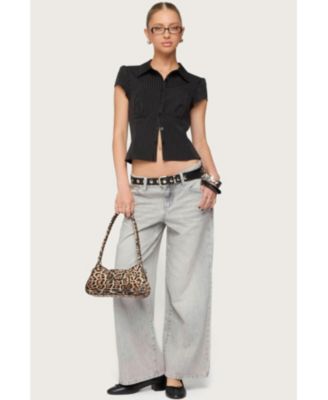 Women's Magda Low Rise Acid Wash Jeans