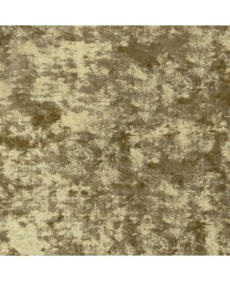 Park Avenue 2 Piece Criss-Cross Tab Top Velvet Window Curtain Panels - 84 in. Long - Moss