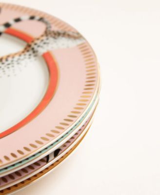 Animal Side Plates, Set of 4