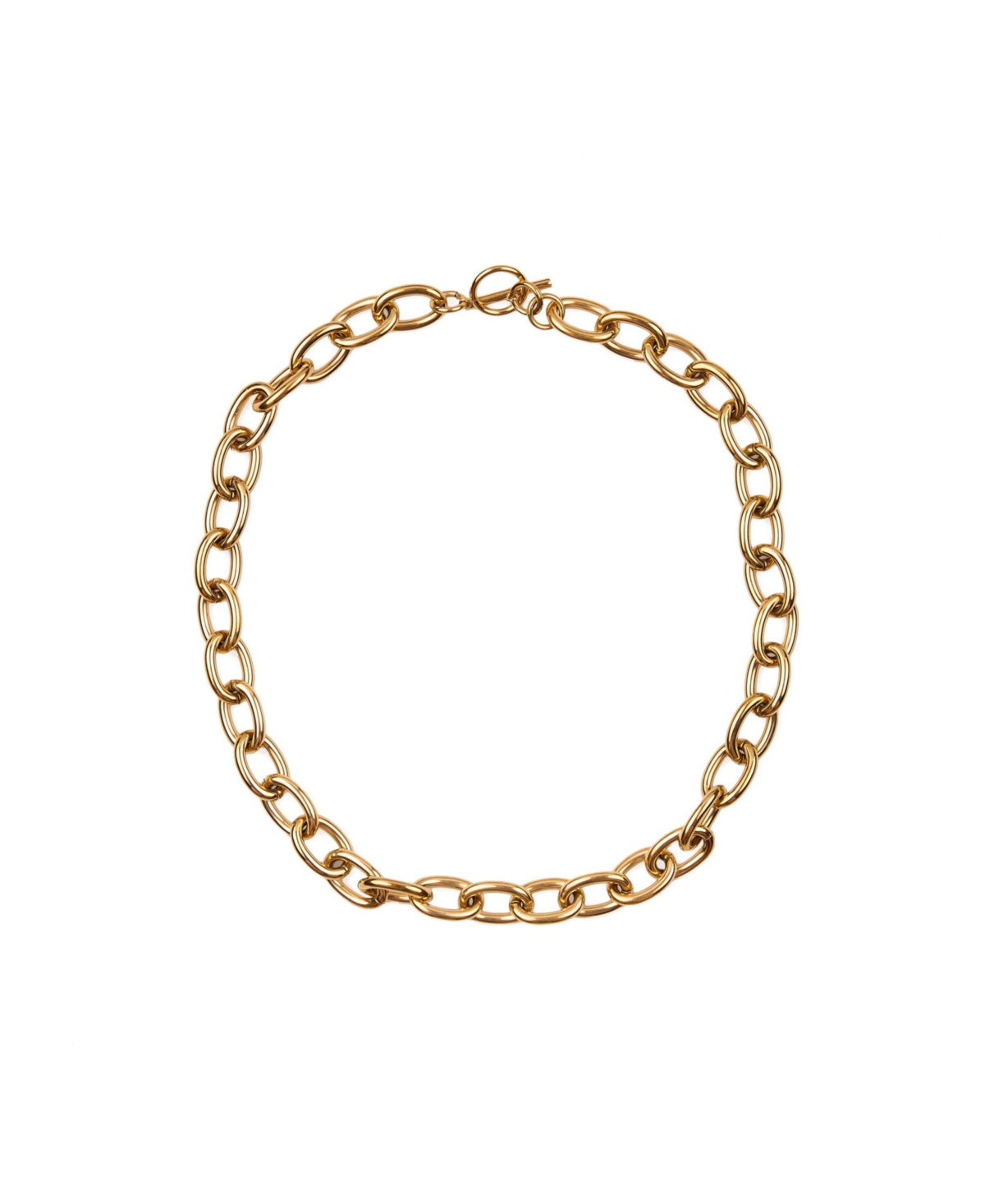 Lulu Necklace 18k gold plated on stainless steel - 18K Gold plated
