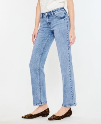 Women's Mid Rise True Straight Jeans