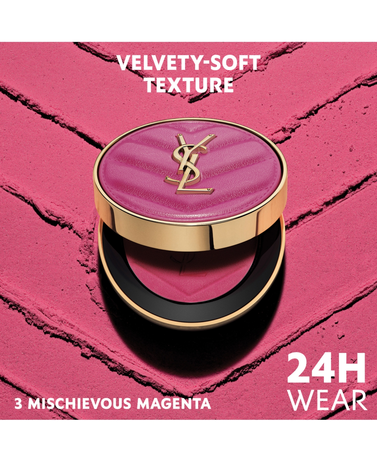 Saint Laurent Make Me Blush 24h Buildable Powder Blush