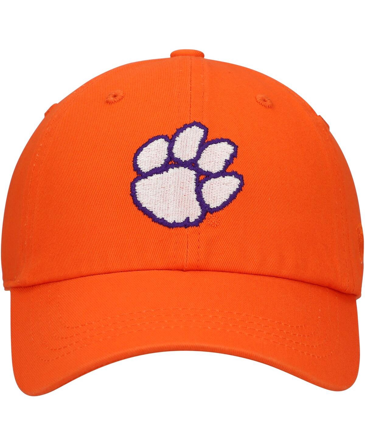Top Of The World Men's Orange Clemson Tigers Champ Washed Adjustable Hat In Orange