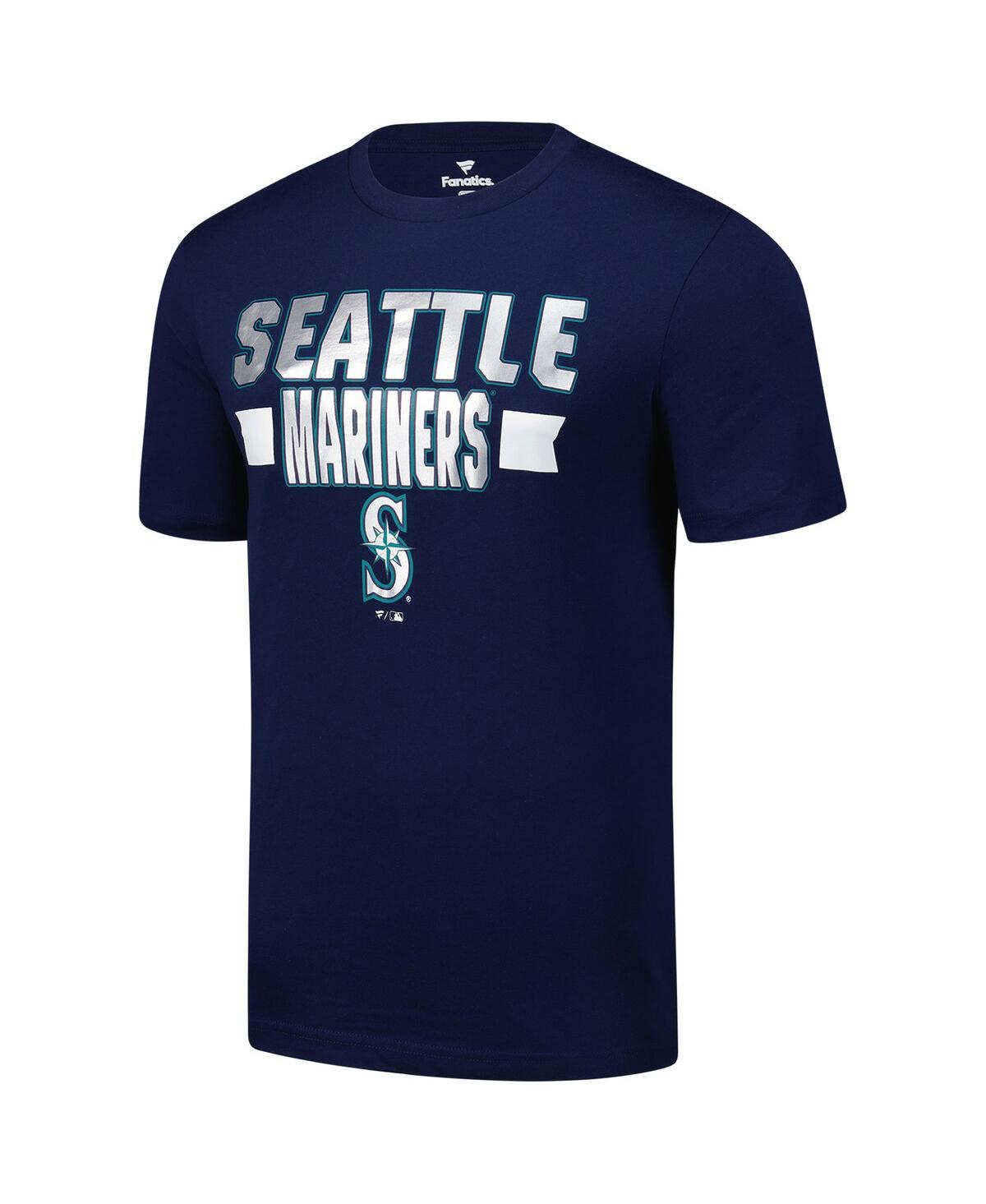 Fanatics Men's Navy Seattle Mariners Close Victory T-shirt In Blue