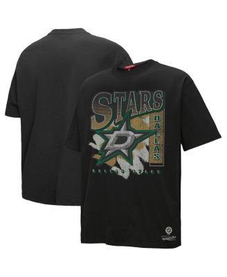 Mitchell & Ness - Women's Black Dallas Stars Choppy Ice Boyfriend T-Shirt