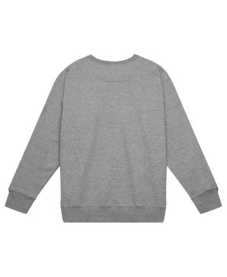 Men's Heather Gray New York Yankees vs. New York Mets 2000 World Series Pullover Sweatshirt