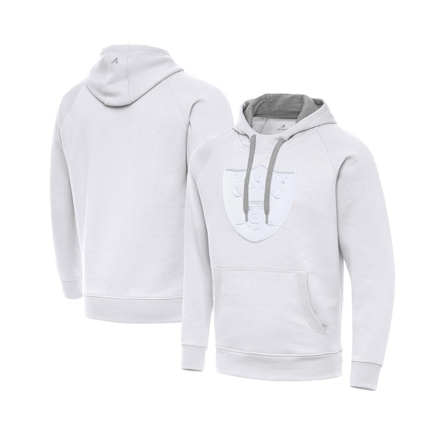 Men's White Las Vegas Raiders Victory Pullover Hoodie