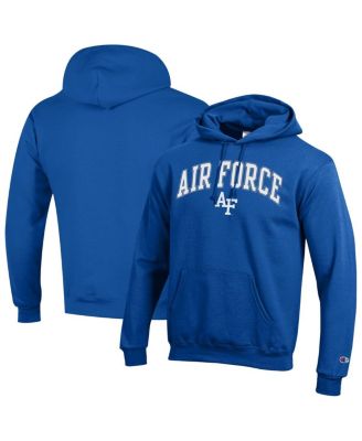 Champion - Men's Royal Air Force Falcons Arch Over Logo Pullover Hoodie