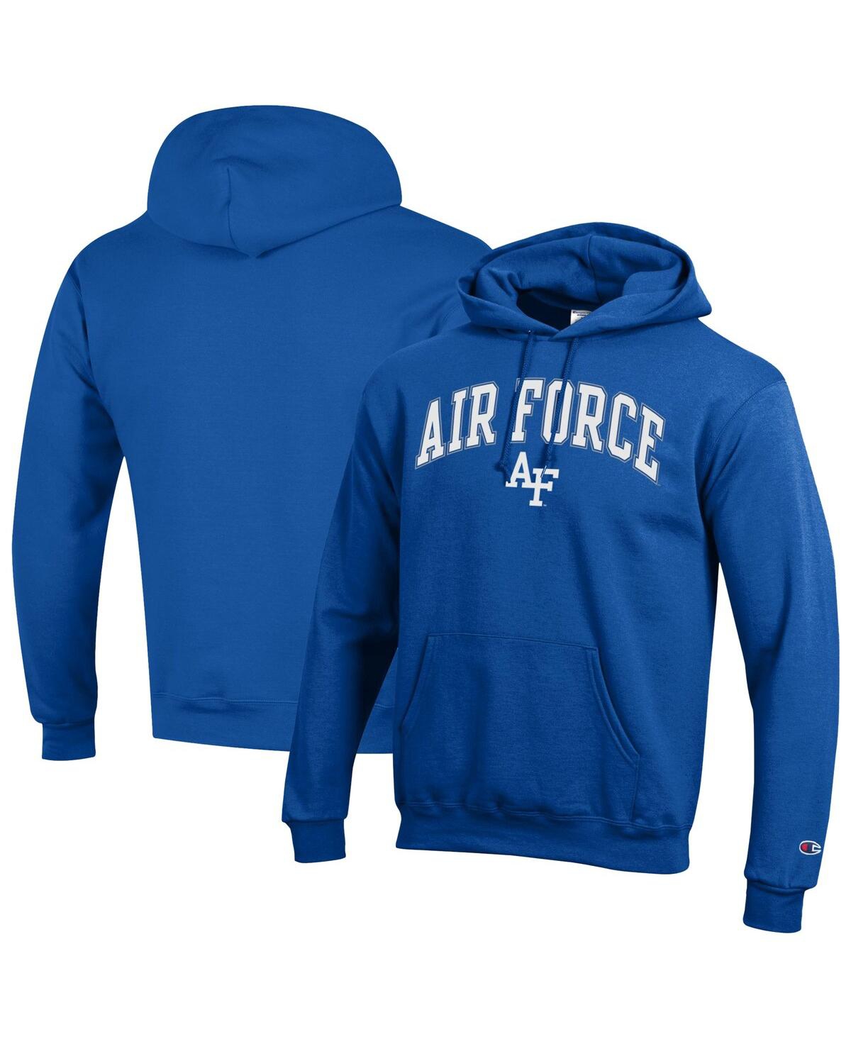 Men's Royal Air Force Falcons Arch Over Logo Pullover Hoodie - Royal