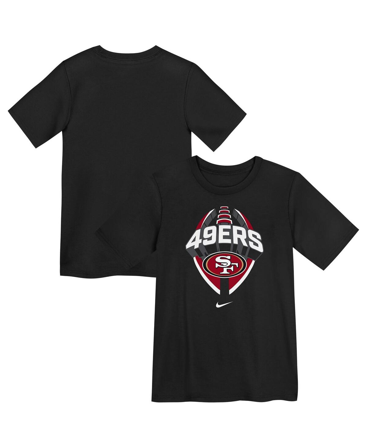 Nike Kids' Preschool Black San Francisco 49ers Icon Legend Performance T-shirt