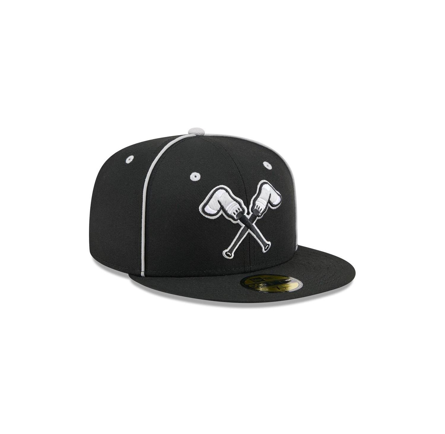 Men's Black Montgomery Biscuits Theme Nights 59FIFTY Fitted Hat