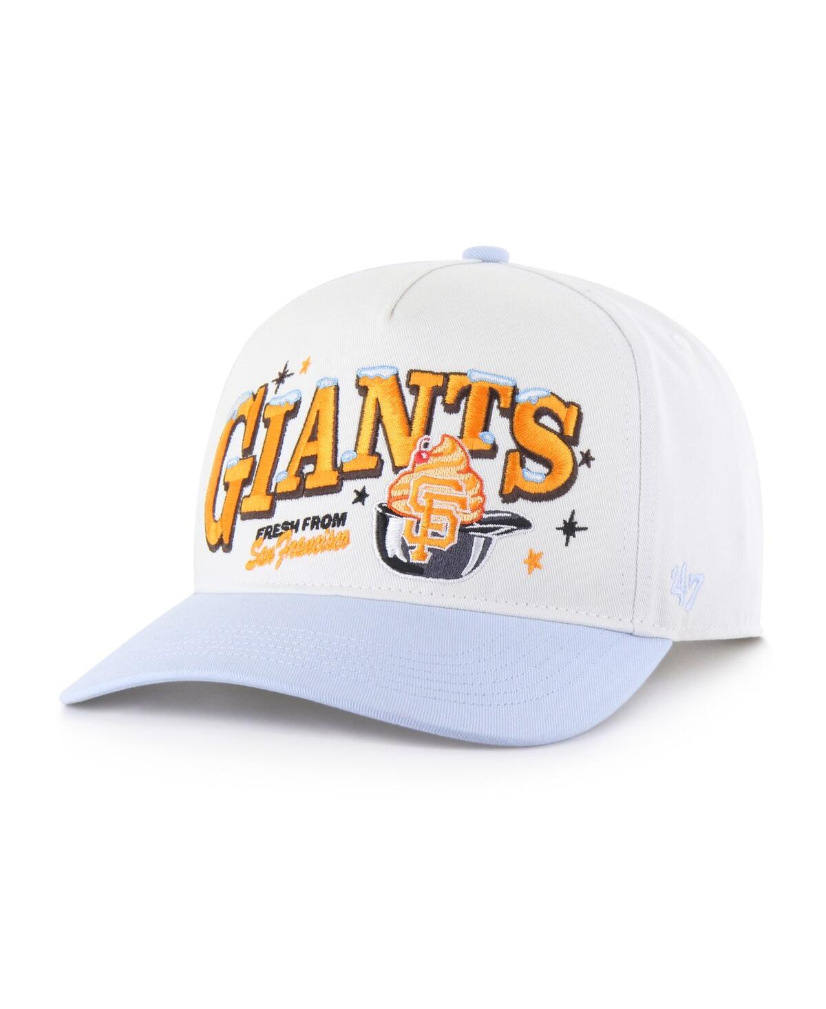 Men's Stone/Light Blue San Francisco Giants Parlor Hitch Adjustable Hat - Stone, Light Blue