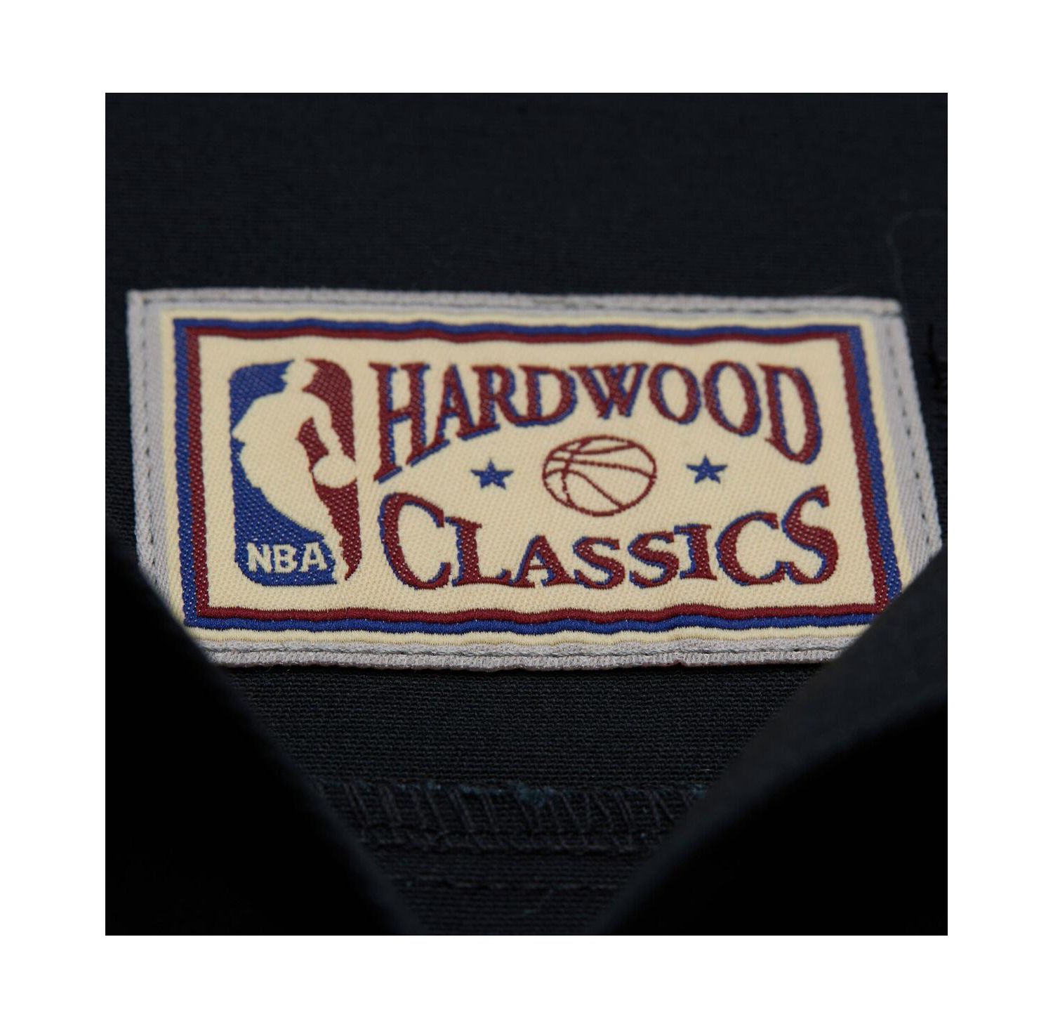 Men's Black Los Angeles Lakers Hardwood Classics Camp Shirt